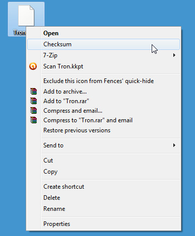 Open Md5 File In Windows
